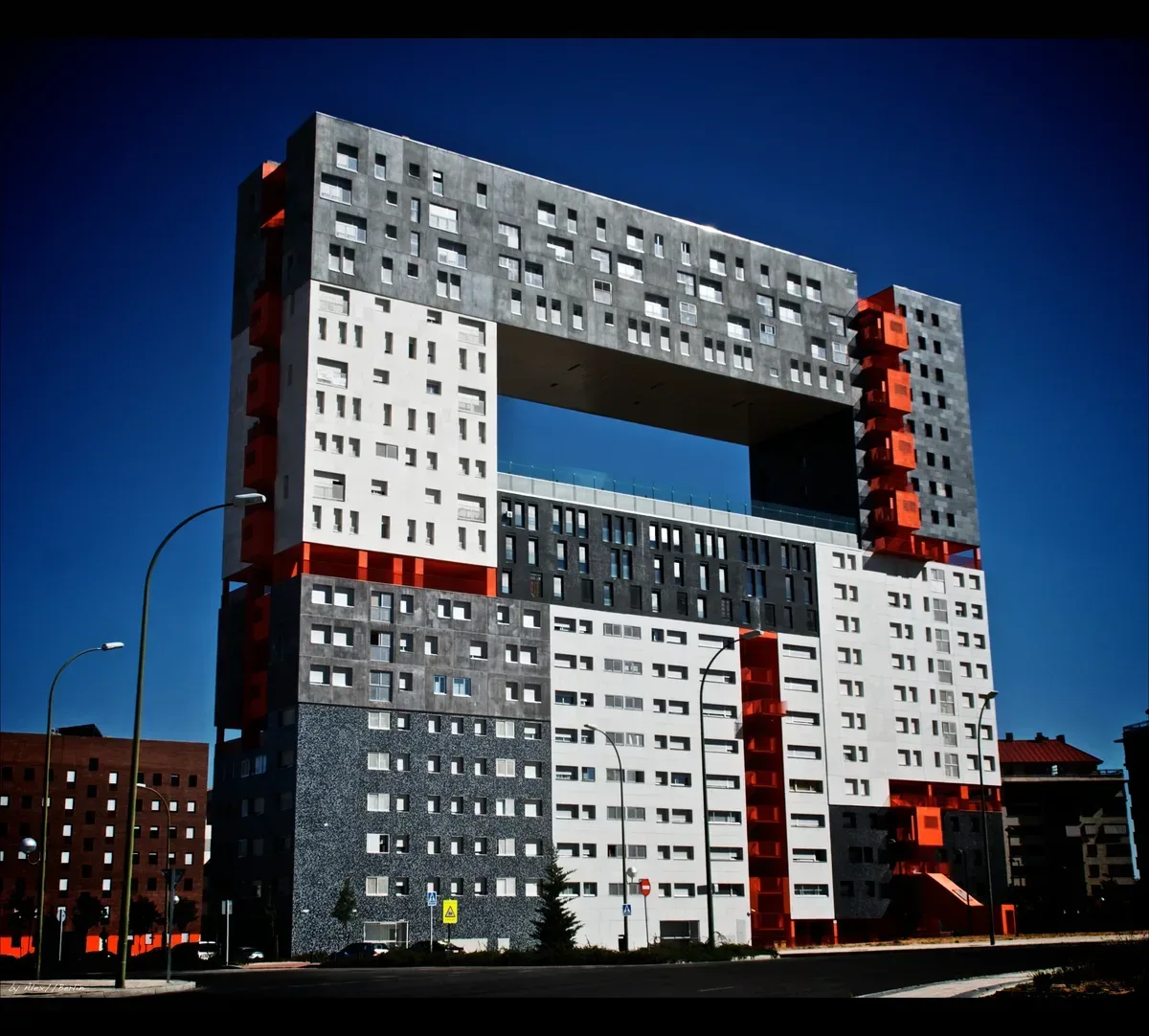 Edificio Mirador de Madrid visto desde el exterior